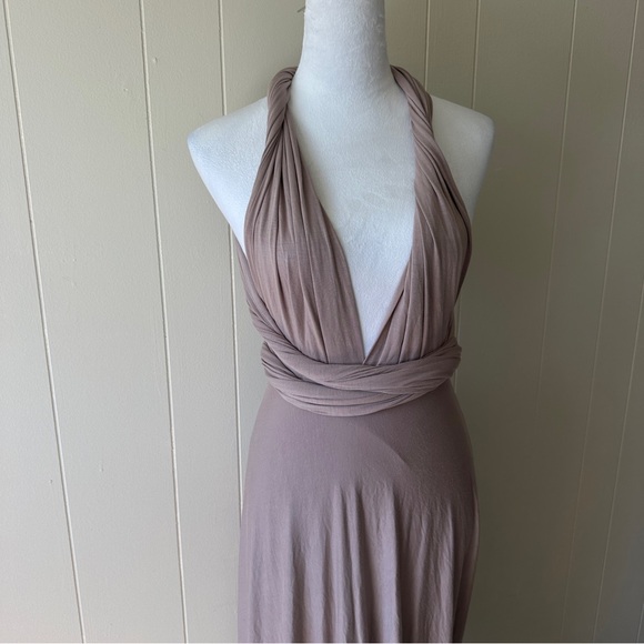 Lulu’s Tan Infinity Dress - Picture 7 of 13